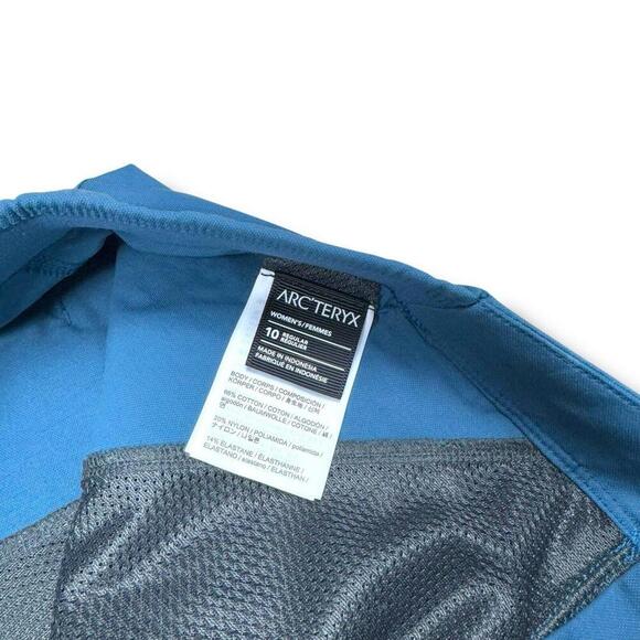 New Arc’teryx Konseal Pant Women’s Sz 10 Serene Green Outdoor Hiking Zip Pockets - Picture 9 of 15